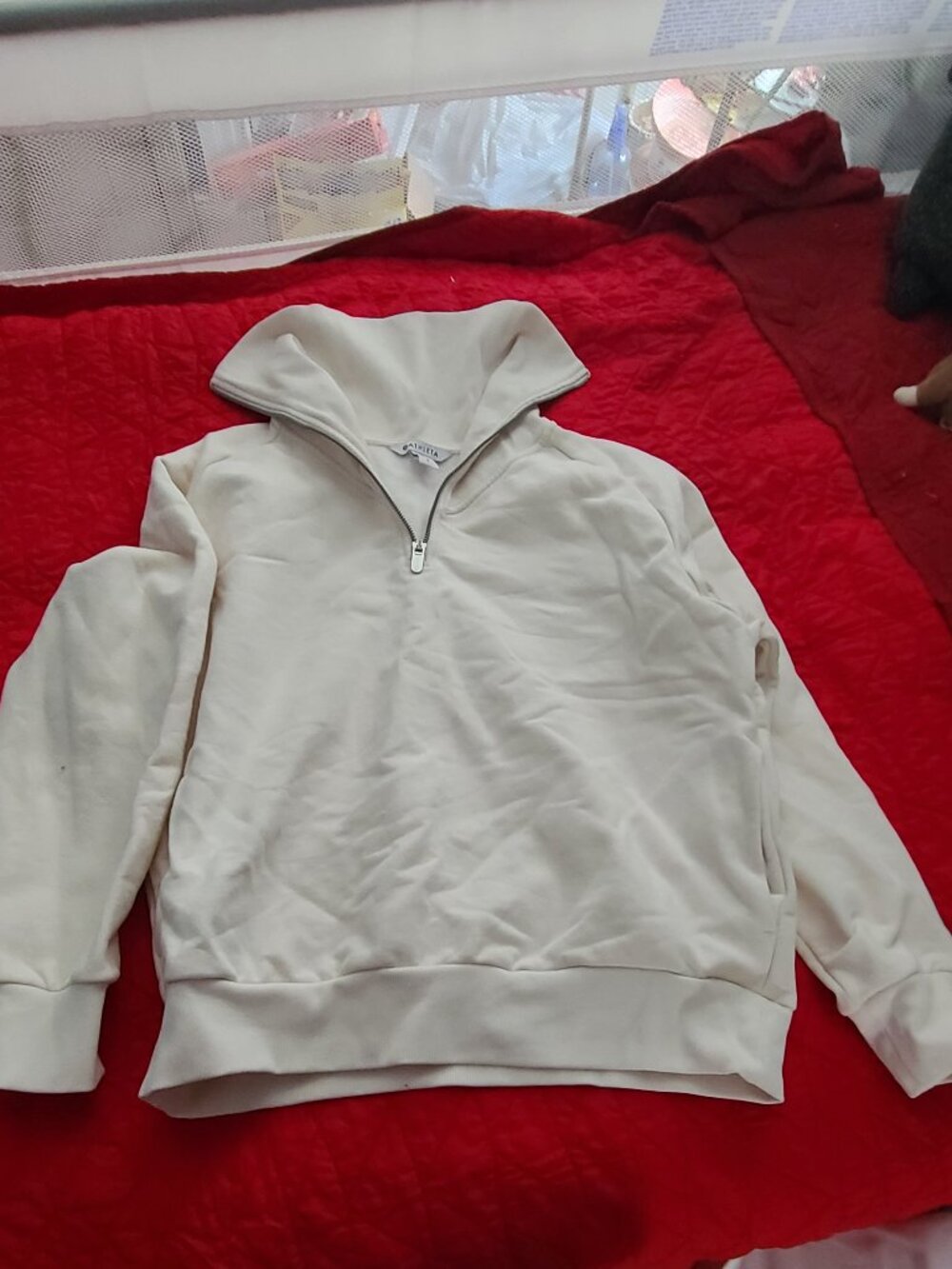 Athleta Zip Pullover